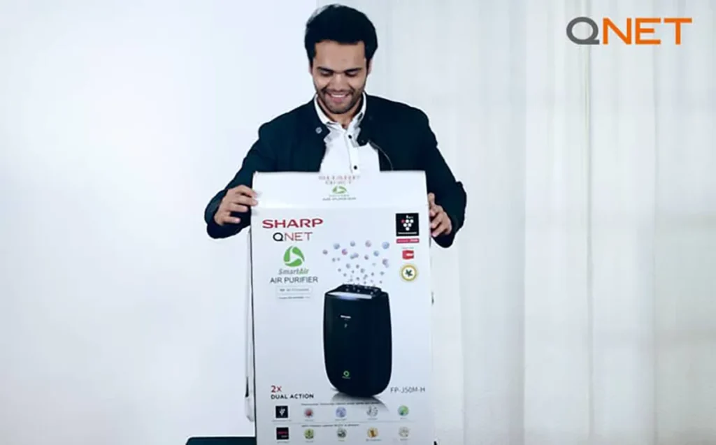 QNET products Unboxing post