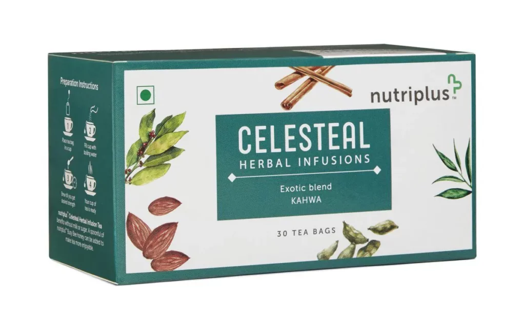 Enjoy the traditional Kashmiri tea - Celesteal Kahwa Tea