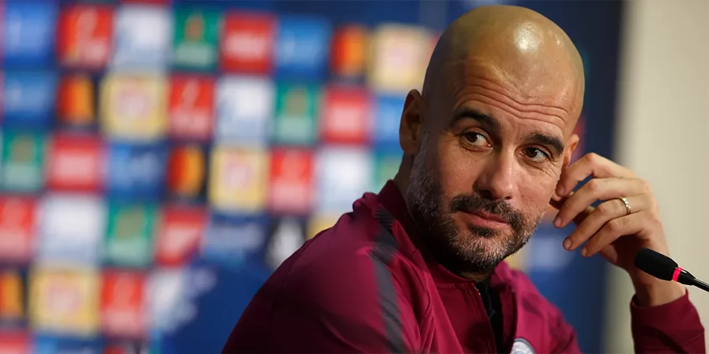 pep guardiola sergio aguero manchester city